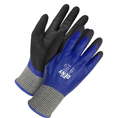 Bdg Cut-Resistant Coated Gloves, Cut Level A3 , Nitrile , Sandy , S (7) 1 PR 99-1-9660-7-K